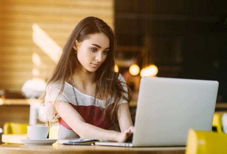 Computer Operator Girl